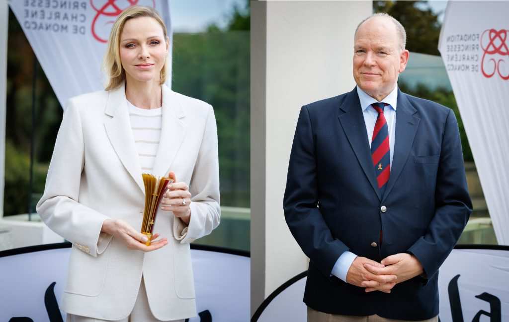 Близък план на княжеската двойка.