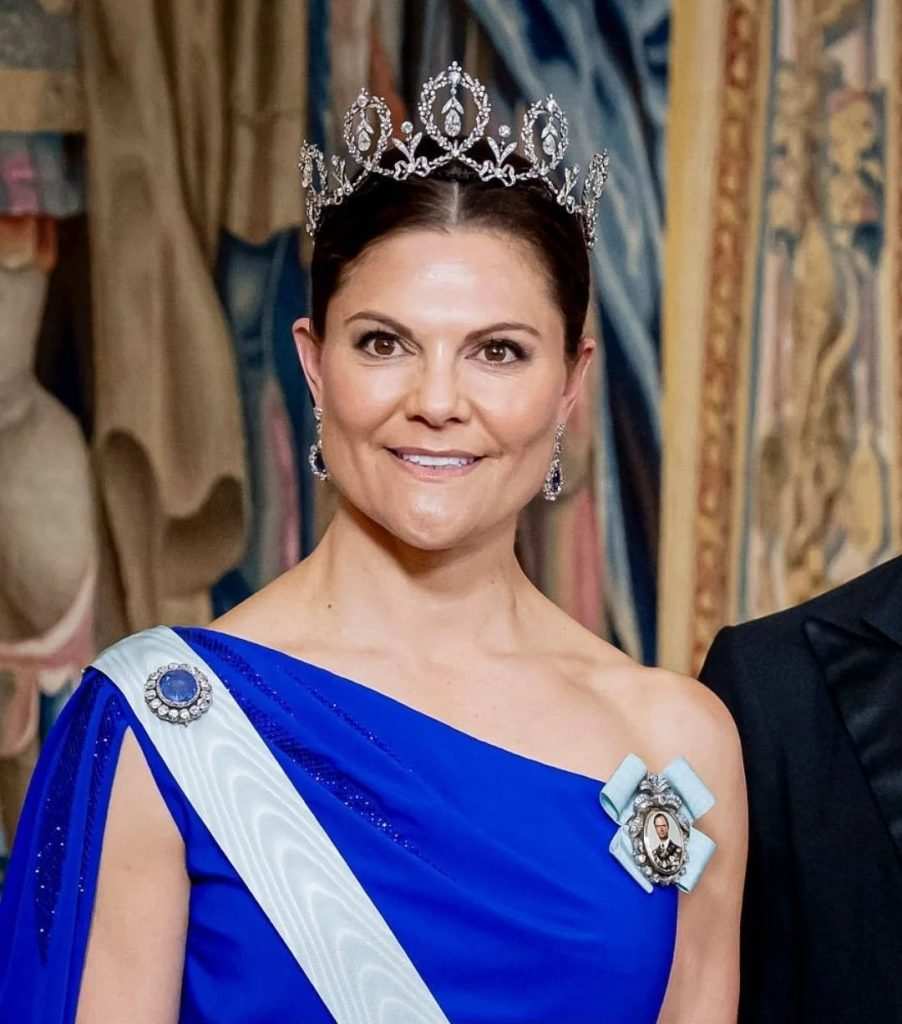 Принцеса Виктория от Швеция – Connaught Diamond Tiara
