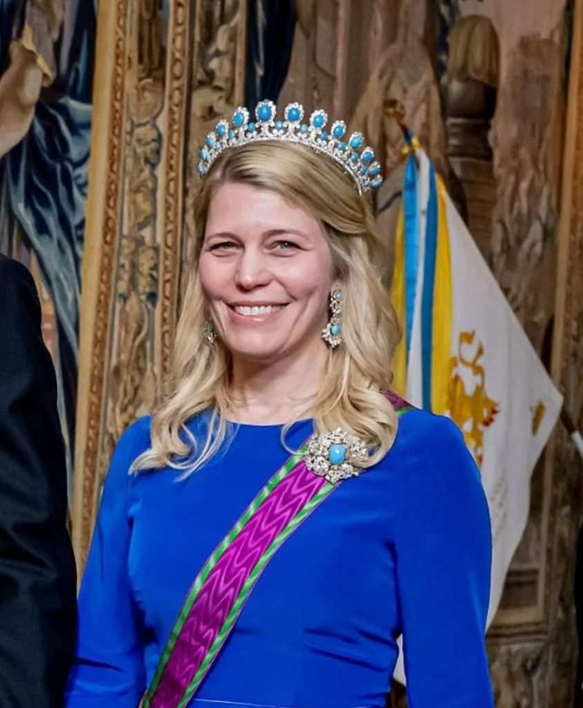 Принцеса Кели от Сакс-Кобург и Гота – Saxe-Coburg and Gotha Turquoise Tiara