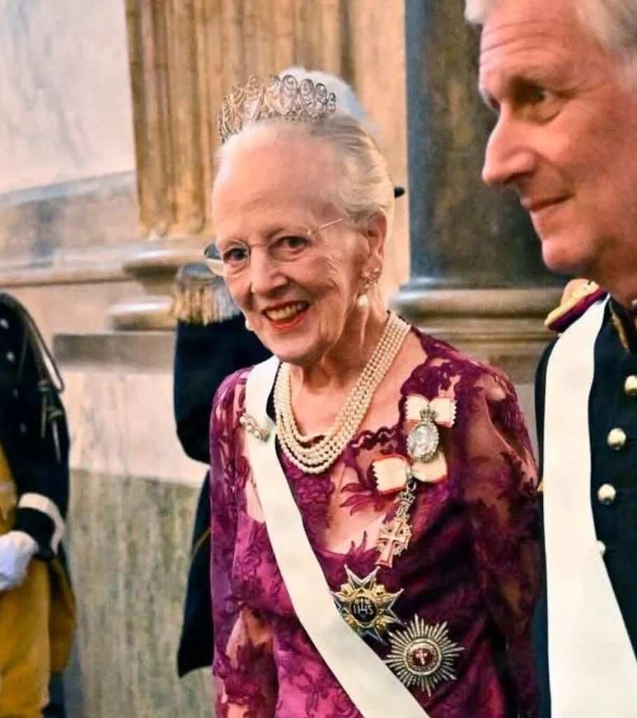 Кралица Маргрете II от Дания – The Baden Palmette Tiara