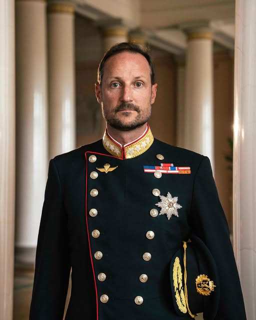 Портрет на крал Хокон VIII.