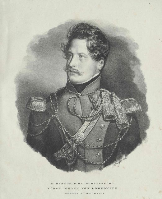 Prince Johann Nepomuk of Lobkowicz