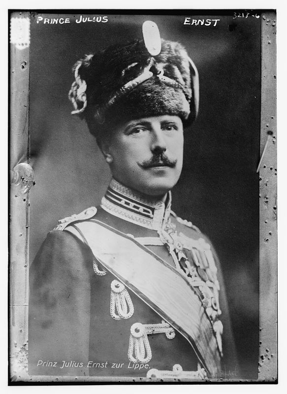 Prince Julius Ernest of Lippe-Biesterfeld