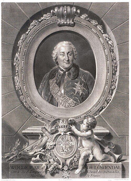 Ulrich Frédéric Woldemar, Comte de Lowendal